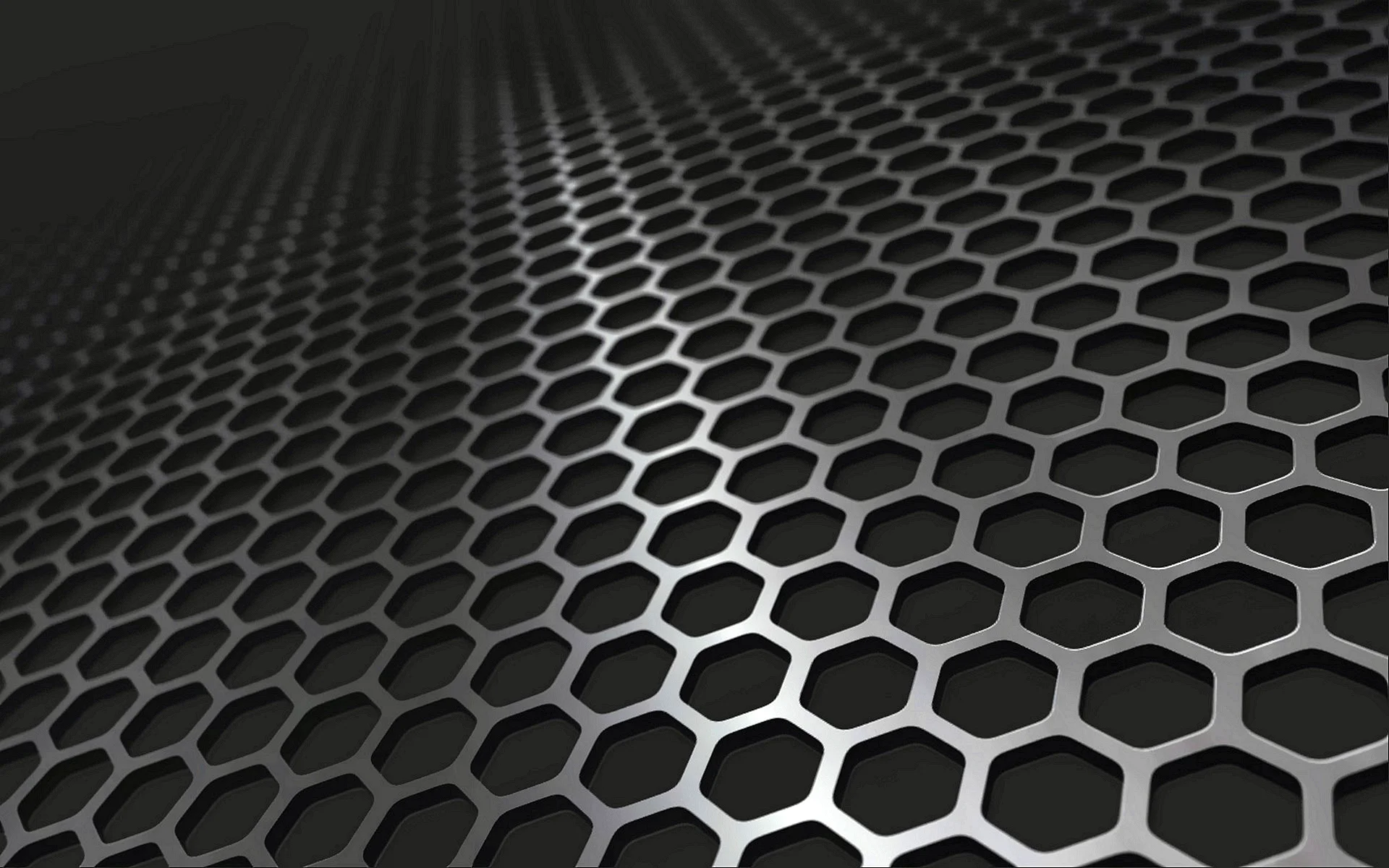 Honeycomb Steel Wallpaper