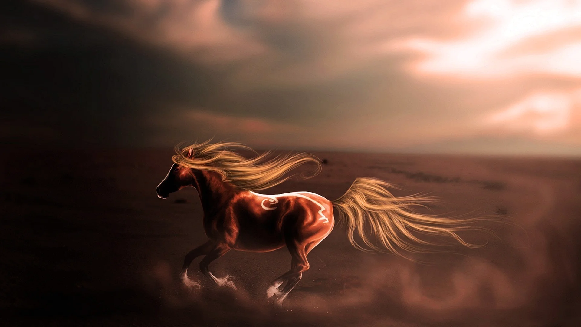 Horse Art Wallpaper