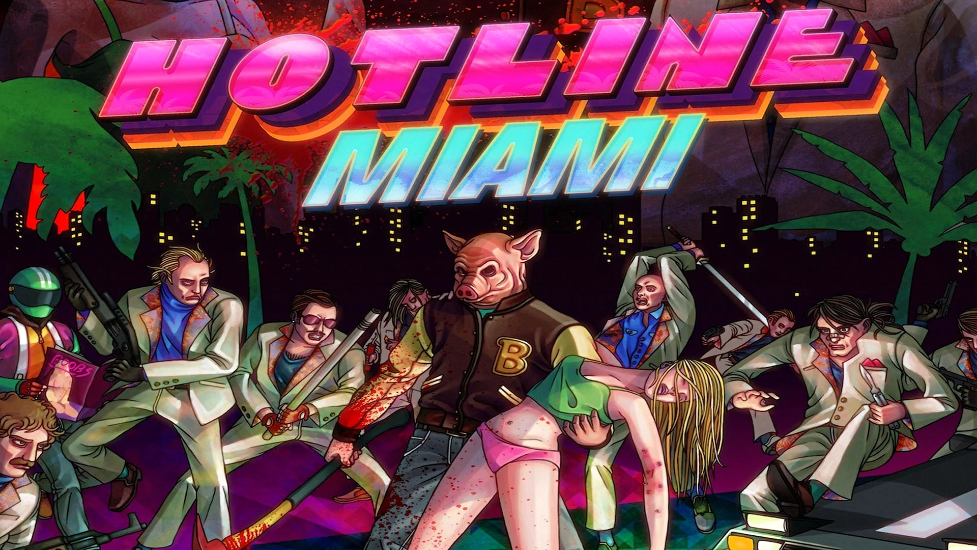 Hotline Miami 1 Wallpaper