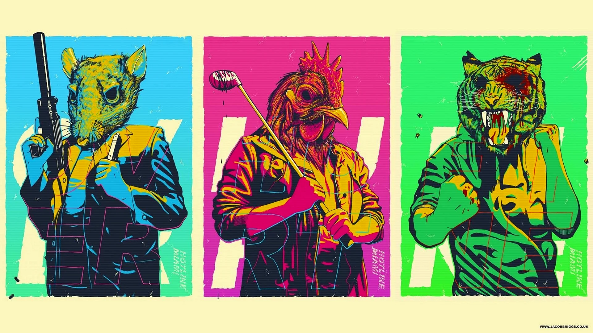 Hotline Miami Hd Wallpaper