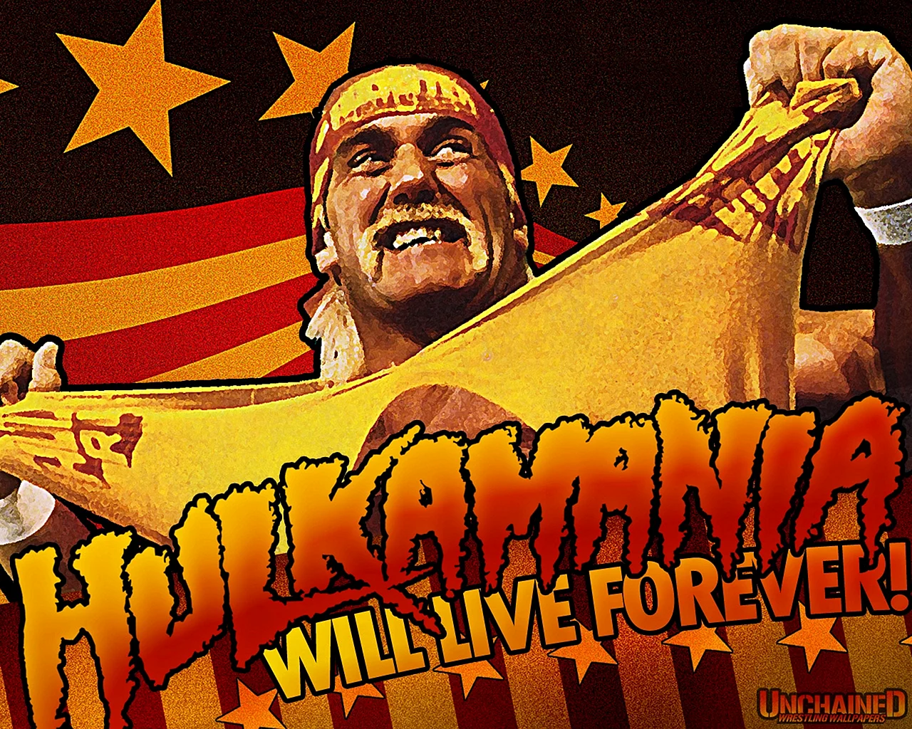 Hulk Hogan Art Wallpaper