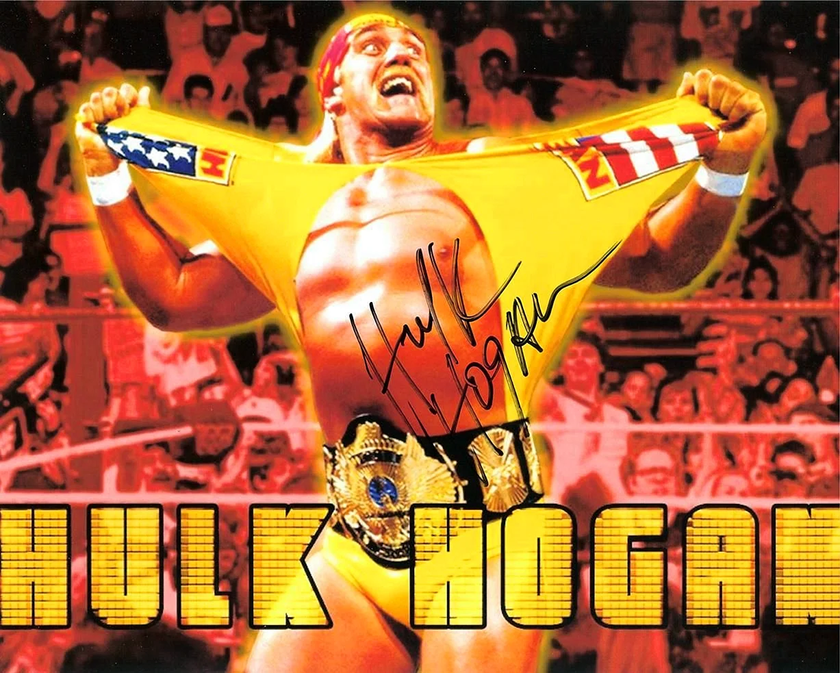 Hulk Hogan Art Poster Wallpaper