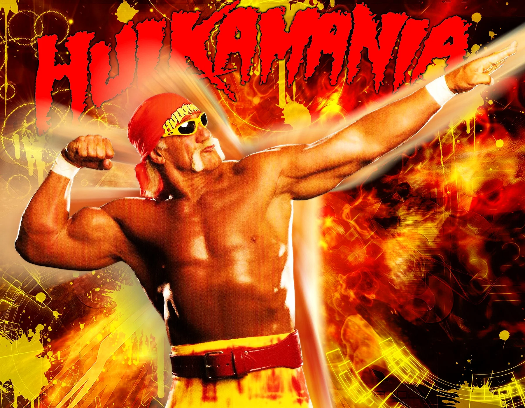 Hulk Hogan Logo Wallpaper