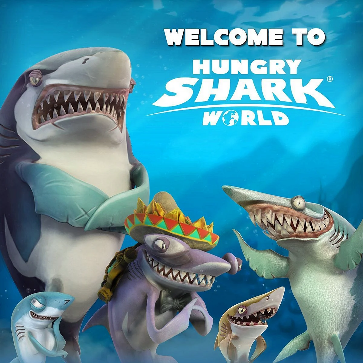 Hungry Shark World Wallpaper