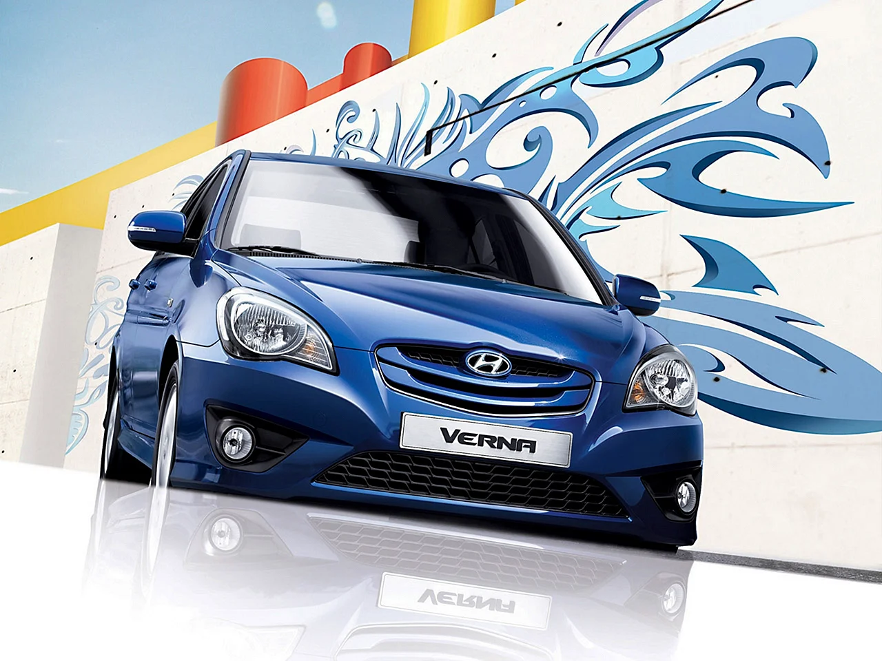 Hyundai Verna 2009 Wallpaper