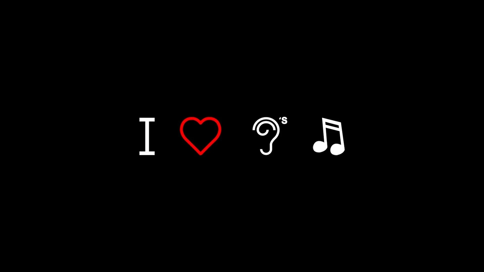 I Love Music Wallpaper