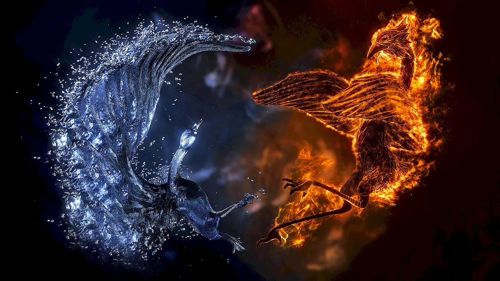 Ice And Fire Wallpaper