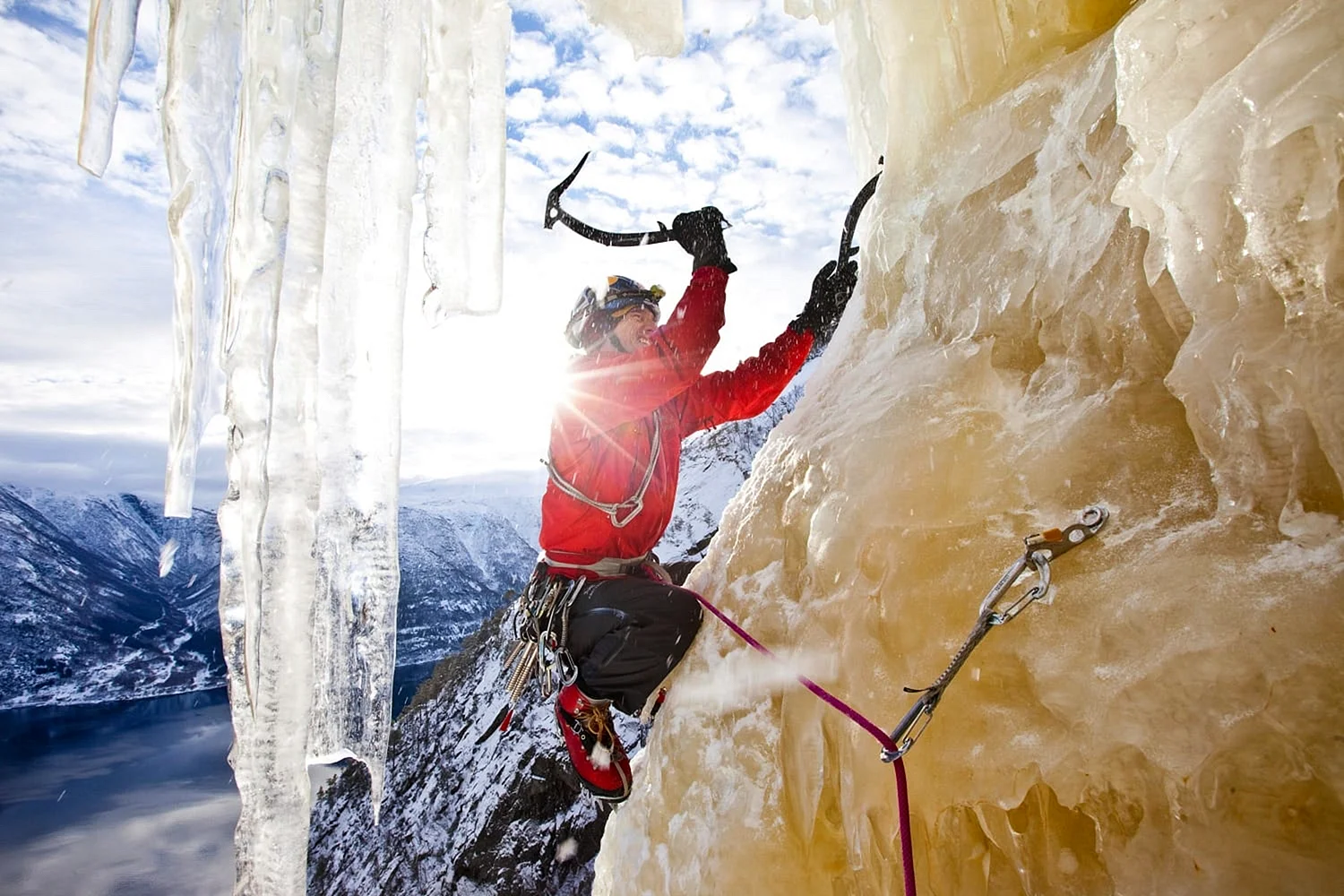 Ice Climber Wallpaper