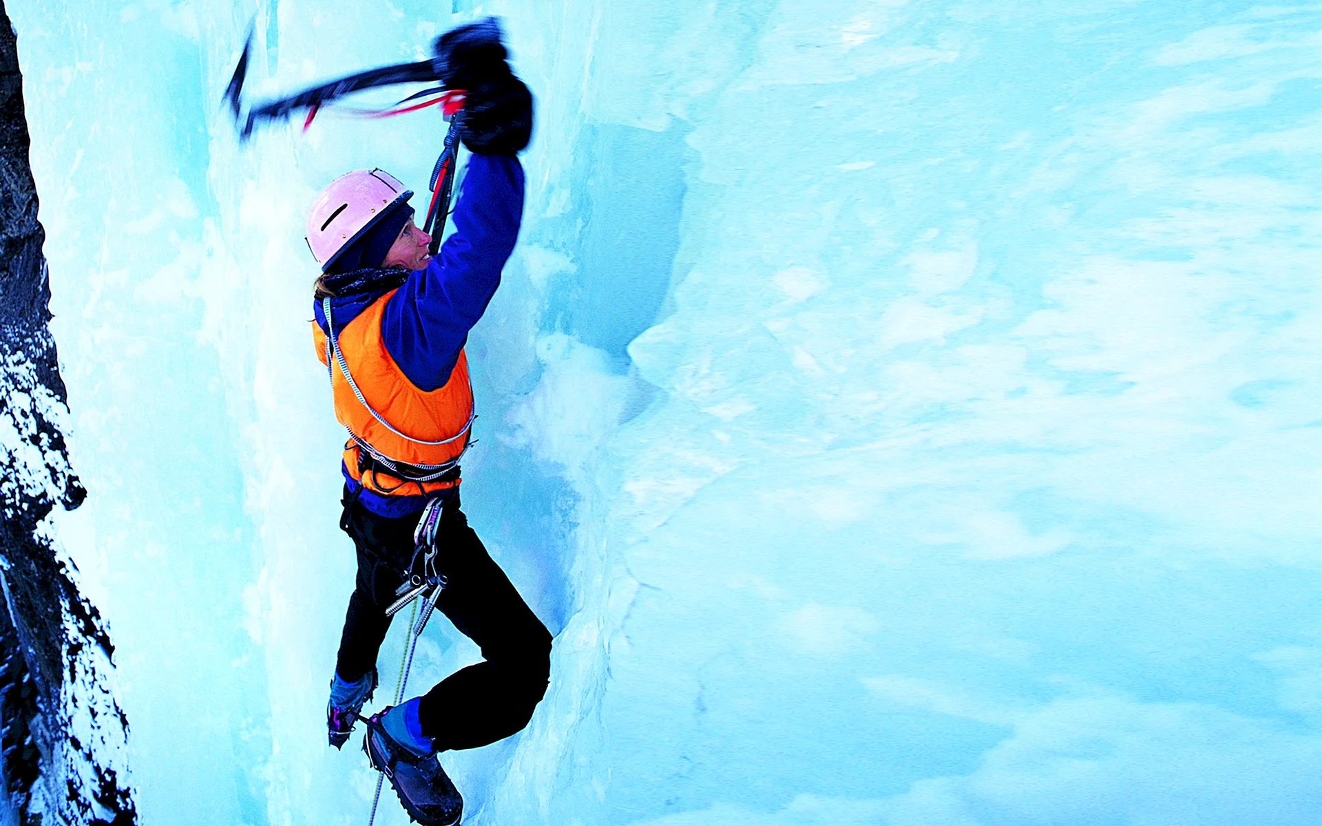 Ice Climbing Wallpaper