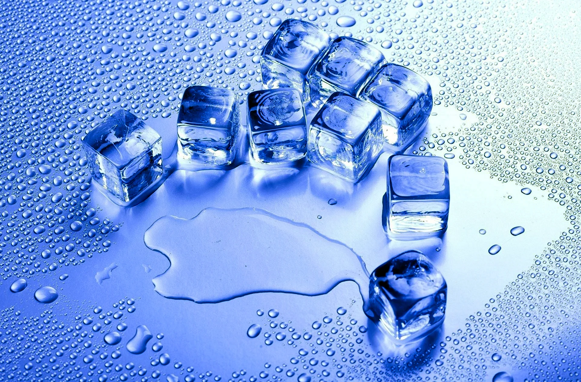 Ice Cube Water Wallpaper