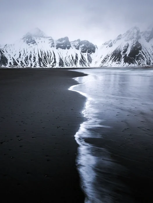 Iceland Black Sand Beach Wallpaper