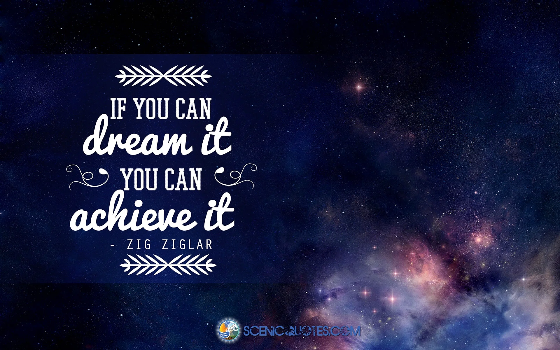 If You Can Dream It You Can Achieve It Wallpaper