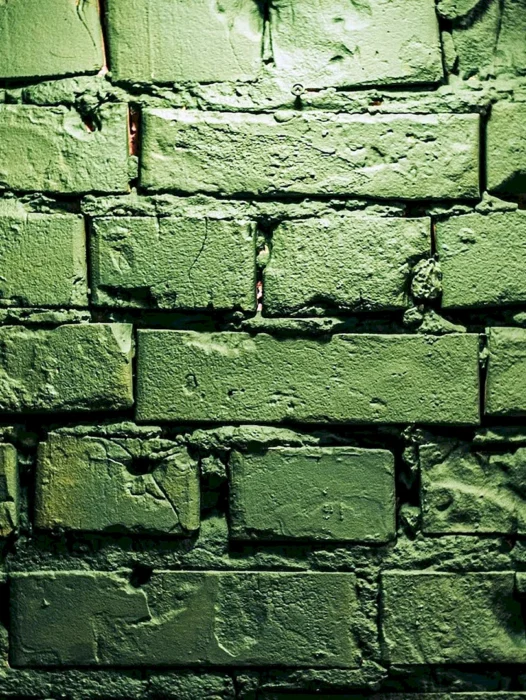 Illuminated Brick Wall Wallpaper