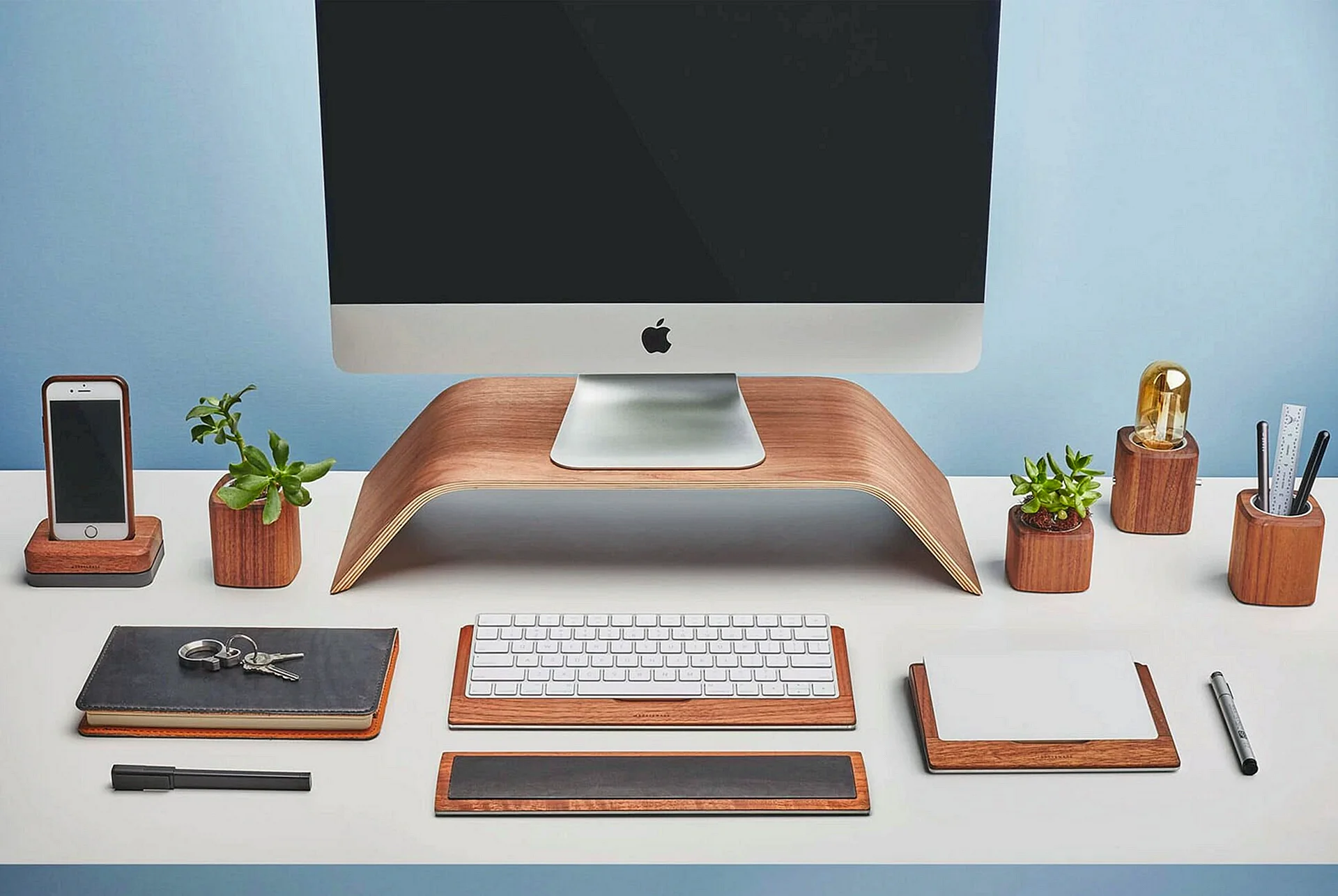 Imac Desk Wallpaper