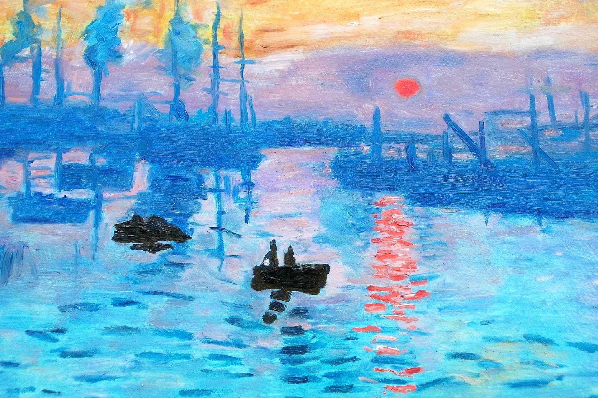 Impression Sunrise Claude Monet Wallpaper