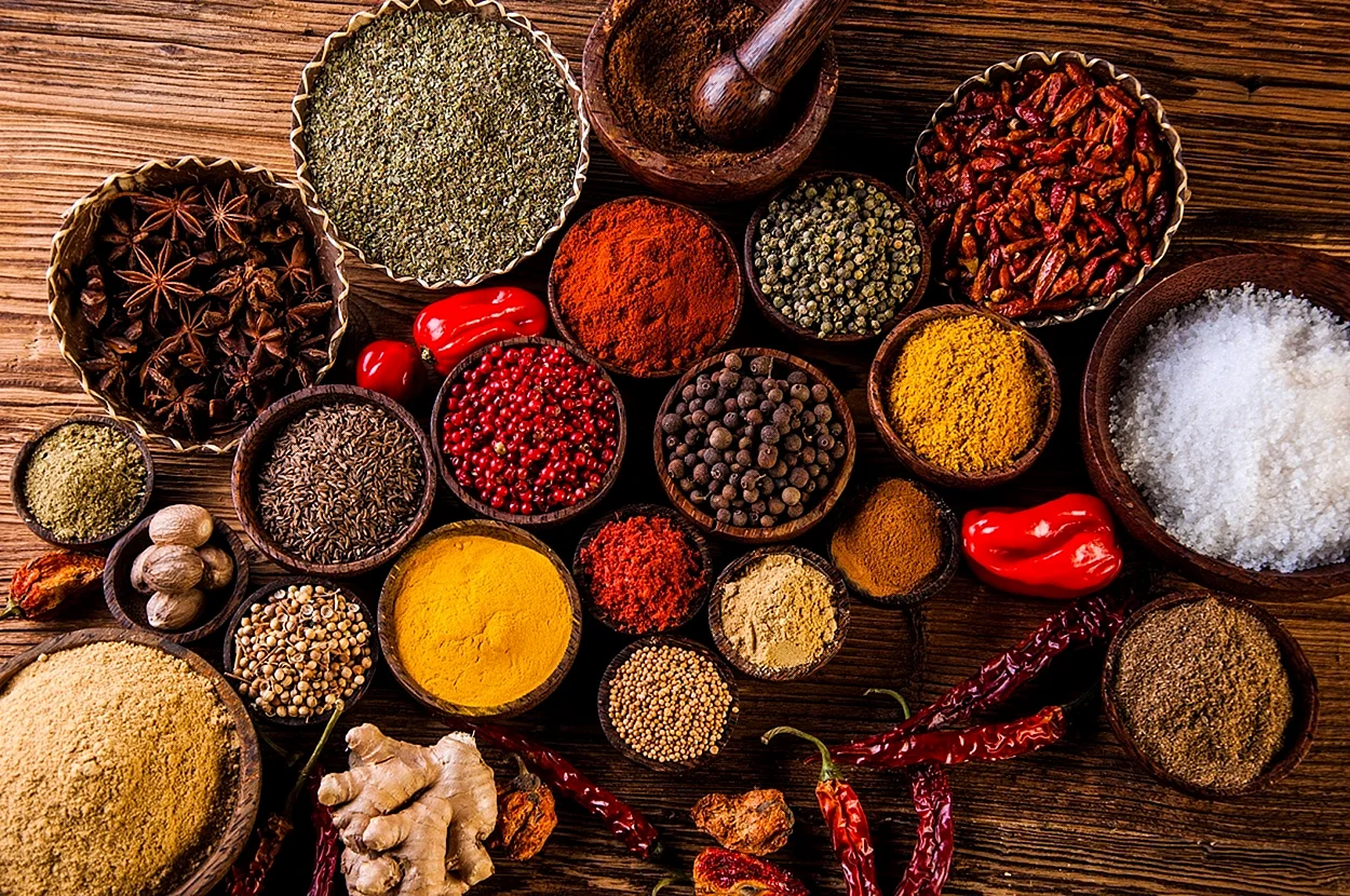 Indian Spices Wallpaper