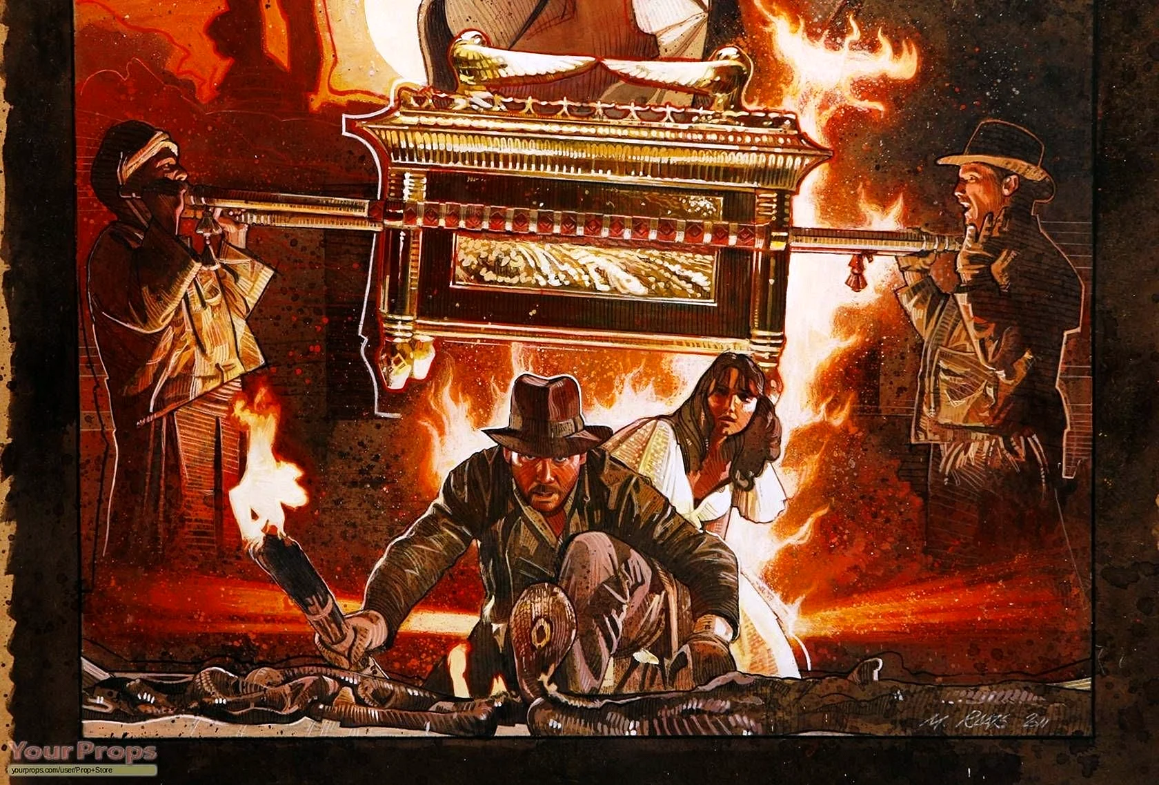 Indiana Jones And The Raiders Of The Lost Ark 1981 Wallpaper