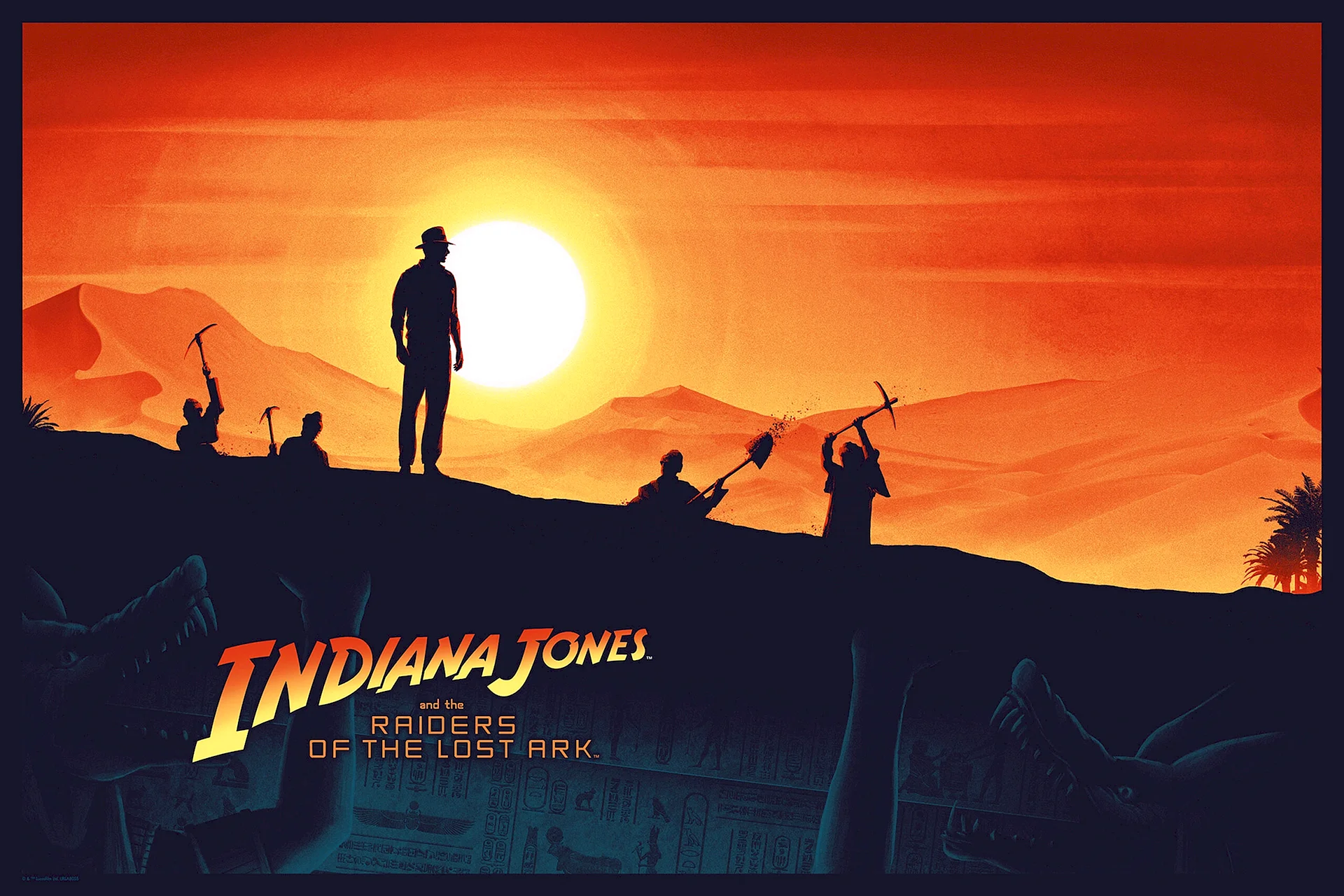 Indiana Jones Back Artwork Wallpaper