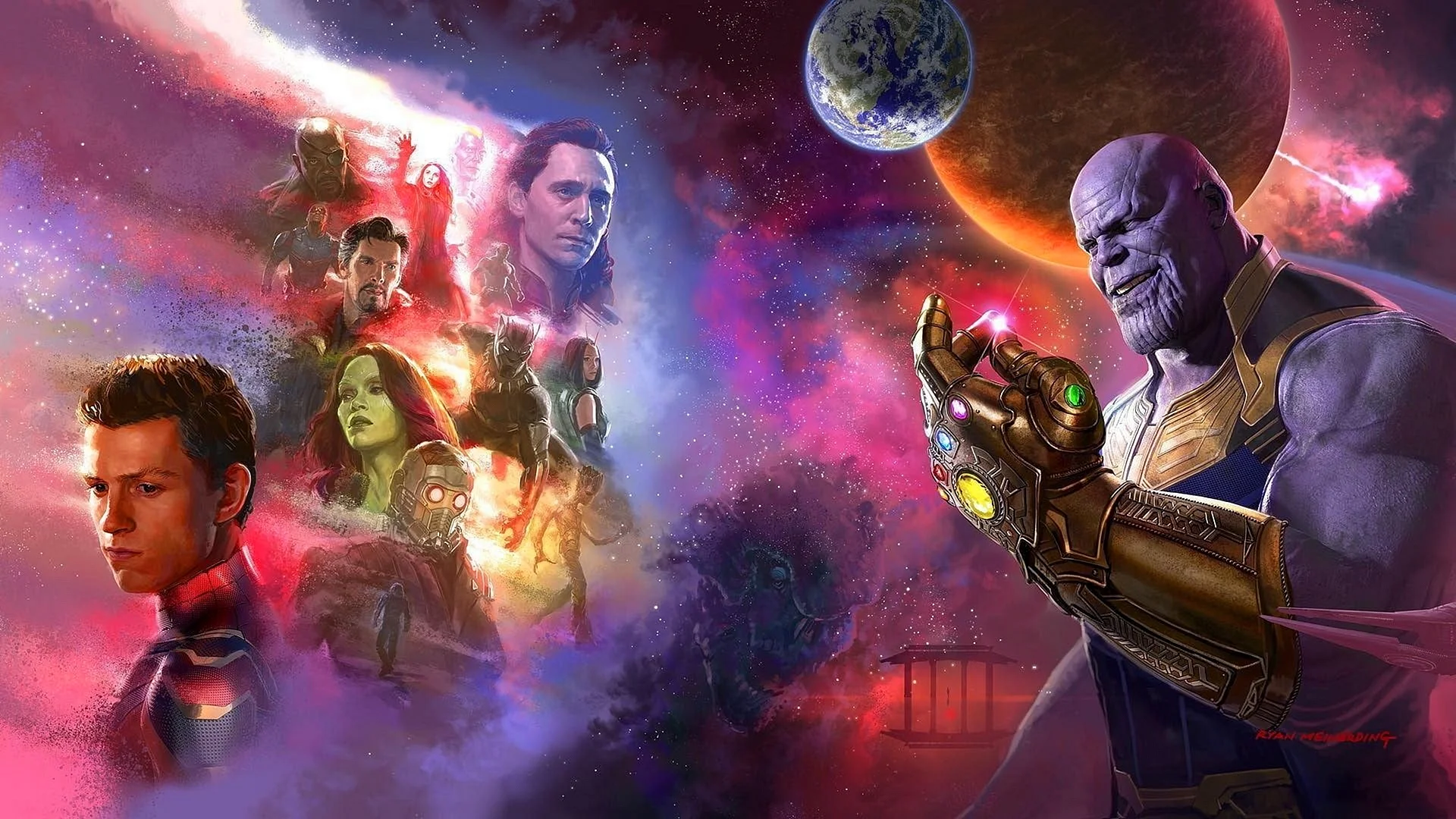 Infinity Saga Wallpaper