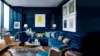 Interior Design Blue Wallpaper