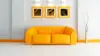 Interior Design Yellow Bright Wallpaper