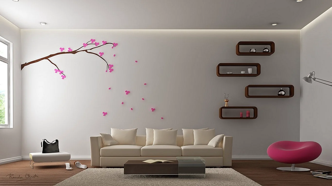 Interior Wall Design Wallpaper