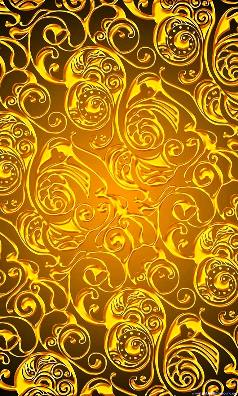 iPhone Gold Wallpaper For iPhone