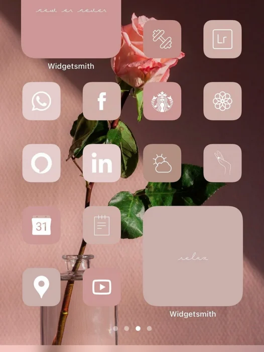 iPhone Homescreen Aesthetic Wallpaper For iPhone