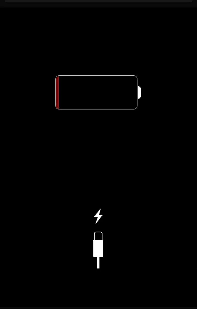 iPhone Low Battery Wallpaper For iPhone