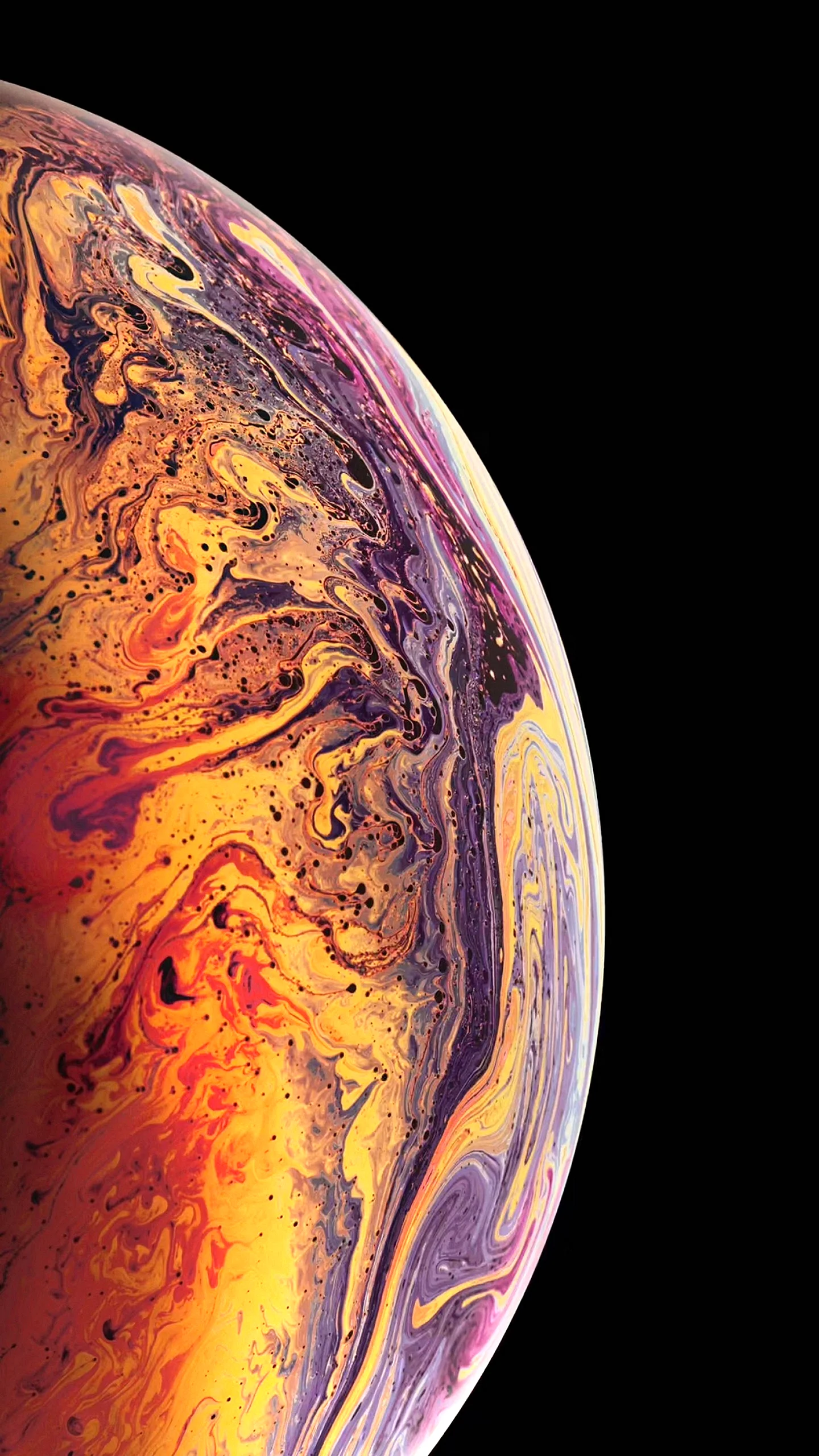 Iphone Xs Planet 4K Wallpaper