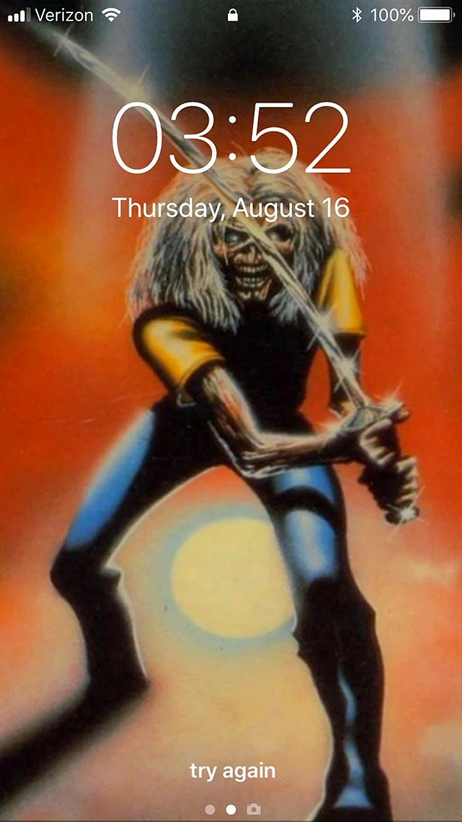 Iron Maiden Ed Wallpaper For iPhone
