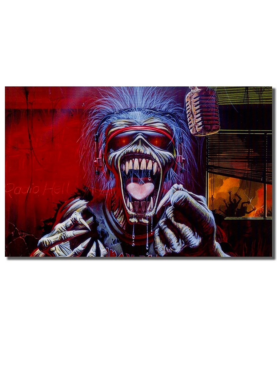 Iron Maiden Heavy Metal Wallpaper For iPhone