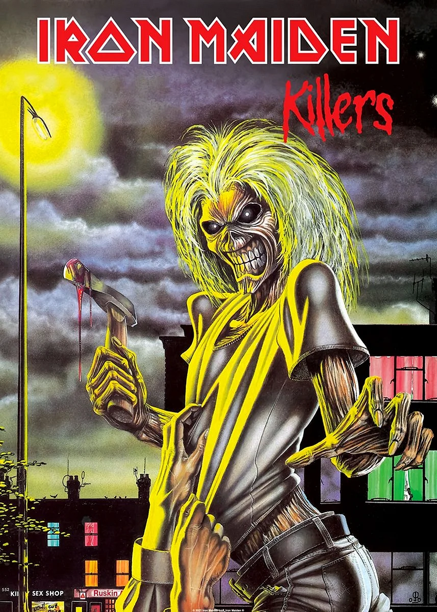 Iron Maiden Killers Wallpaper For iPhone
