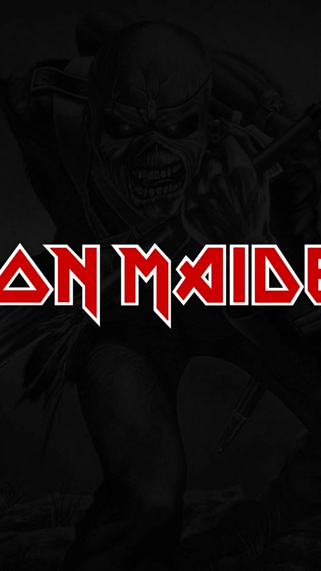 Iron Maiden Logo Wallpaper For iPhone