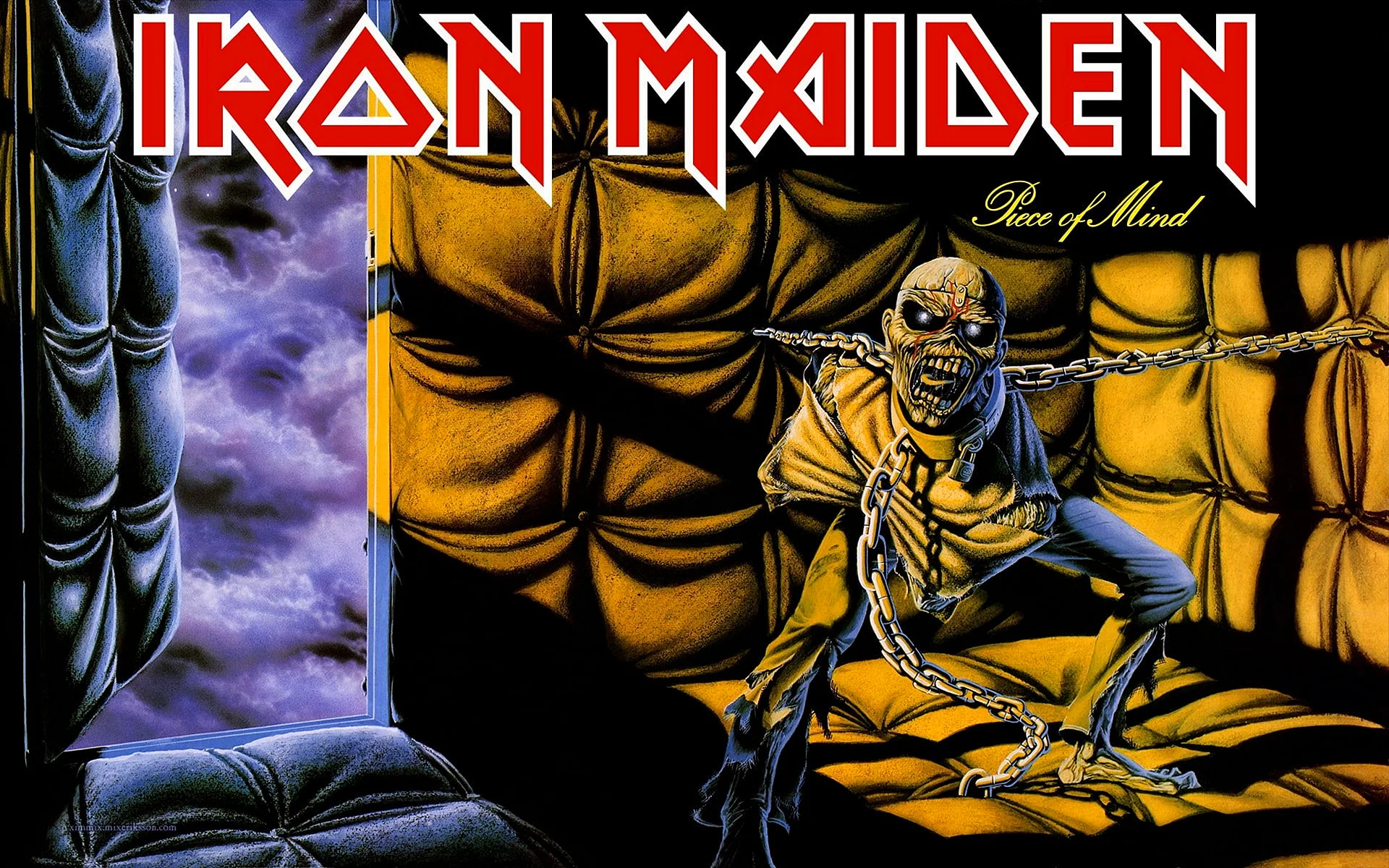 Iron Maiden Piece Of Mind Wallpaper