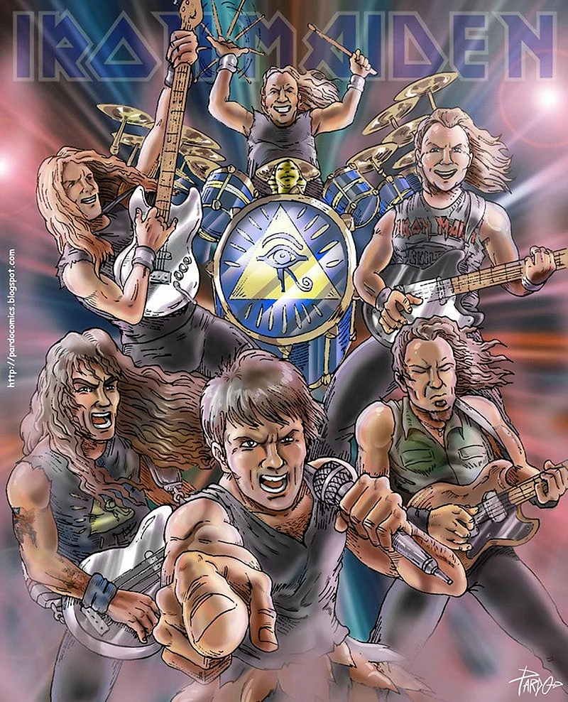 Iron Maiden Somewhere Back In Time Wallpaper For iPhone