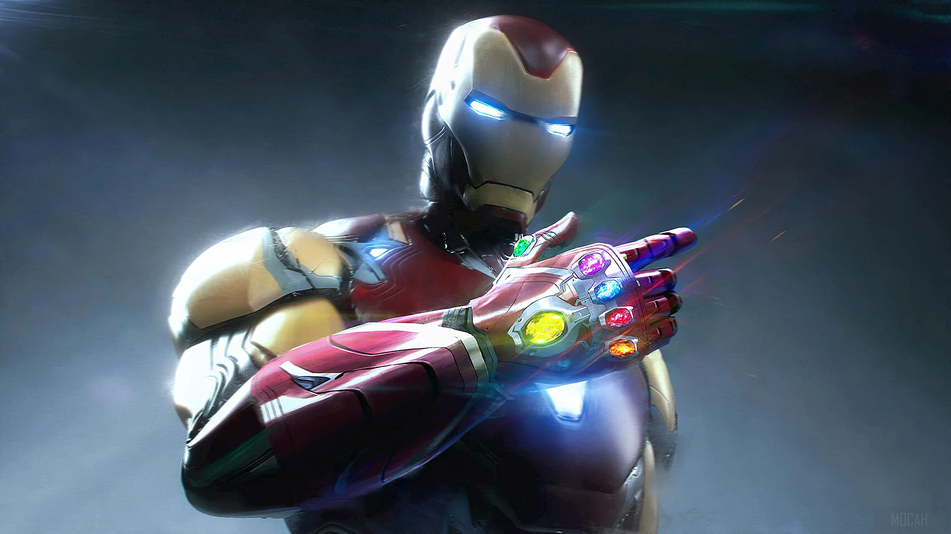 Iron Man Infinity Gauntlet Wallpaper