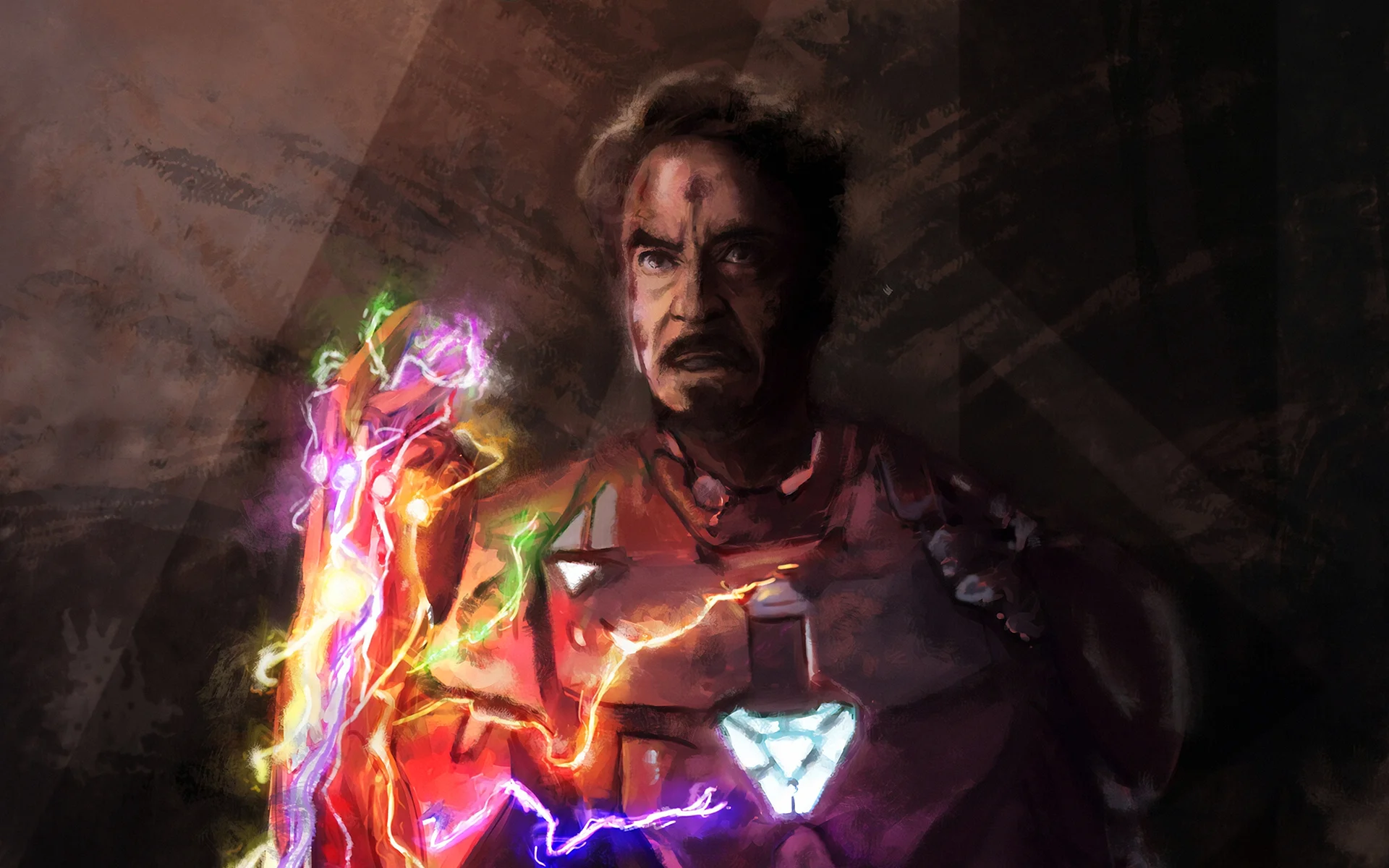 Iron Man Infinity Stones Wallpaper