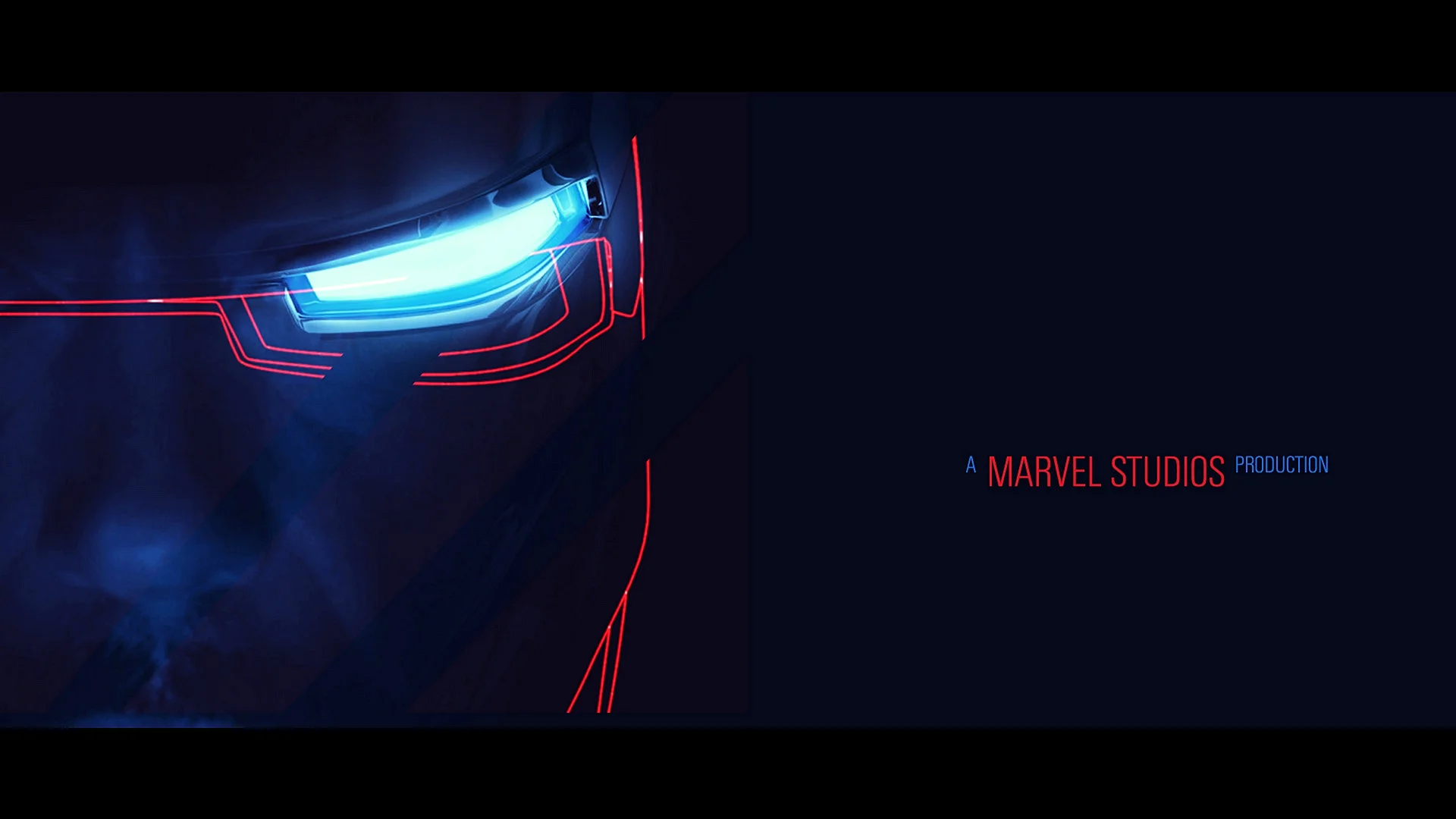 Iron Man Neon Background Wallpaper