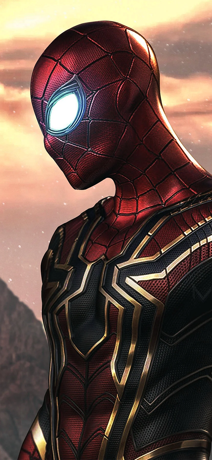 Iron Spider Wallpaper for iPhone 11