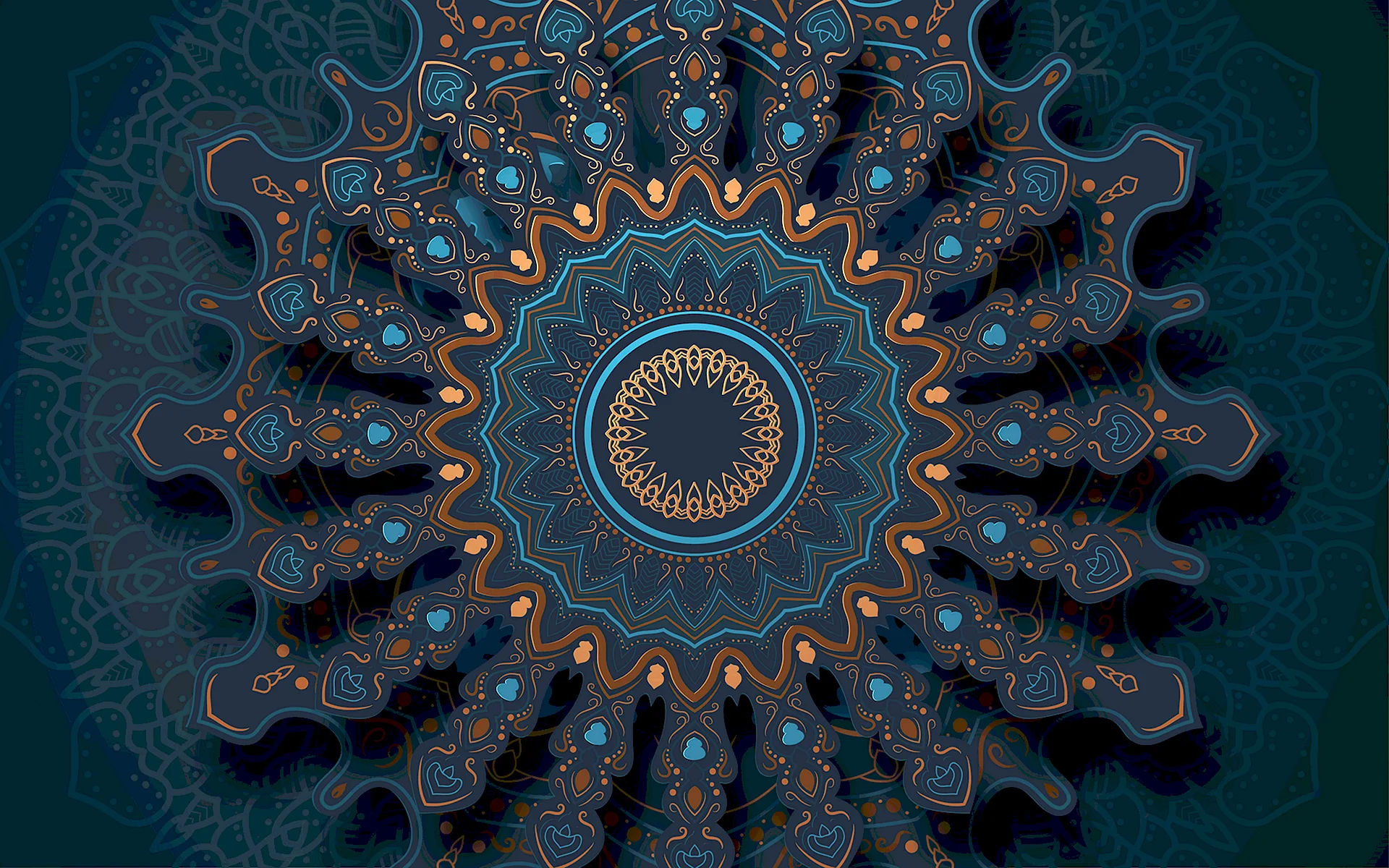 Islamic Background Mandala Wallpaper