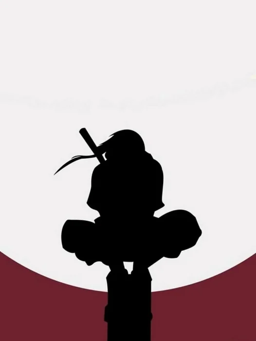 Itachi Silhouette Wallpaper For iPhone