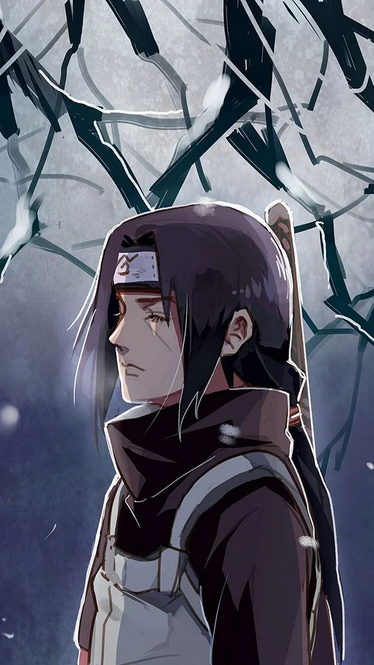 Itachi Uchiha Art Wallpaper For iPhone