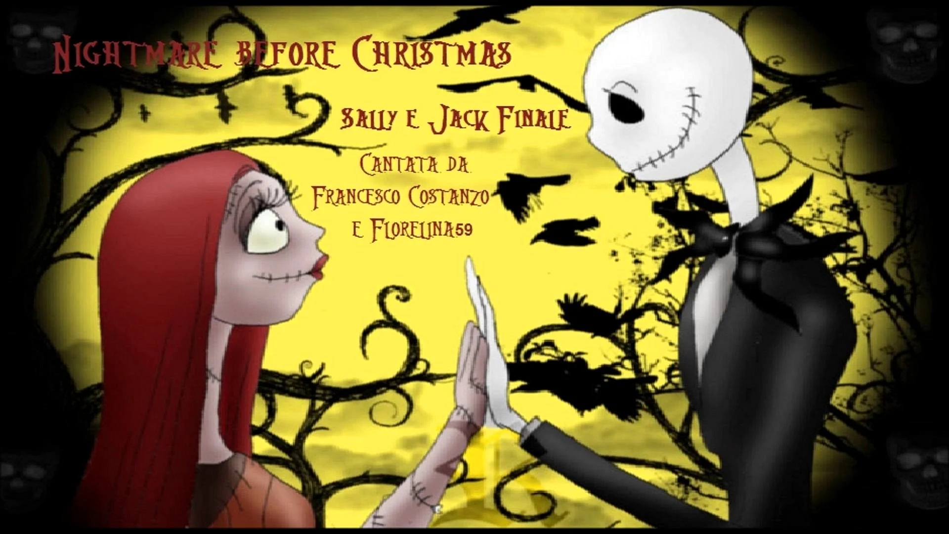 Jack Skellington And Sally Wallpaper