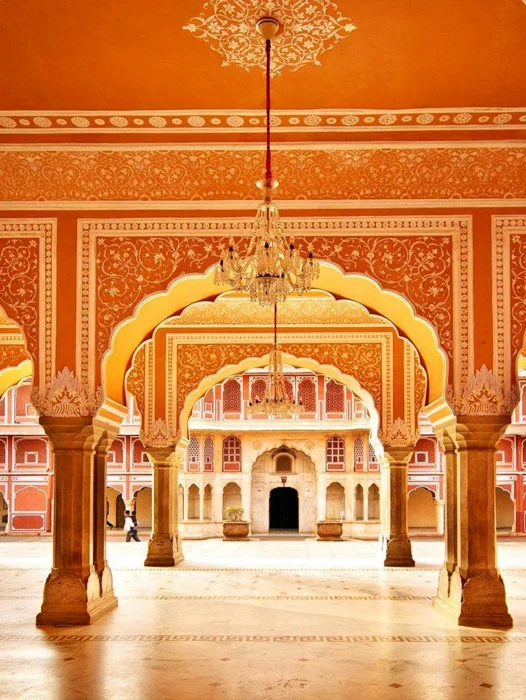 Jaipur Palace Interior Wallpaper