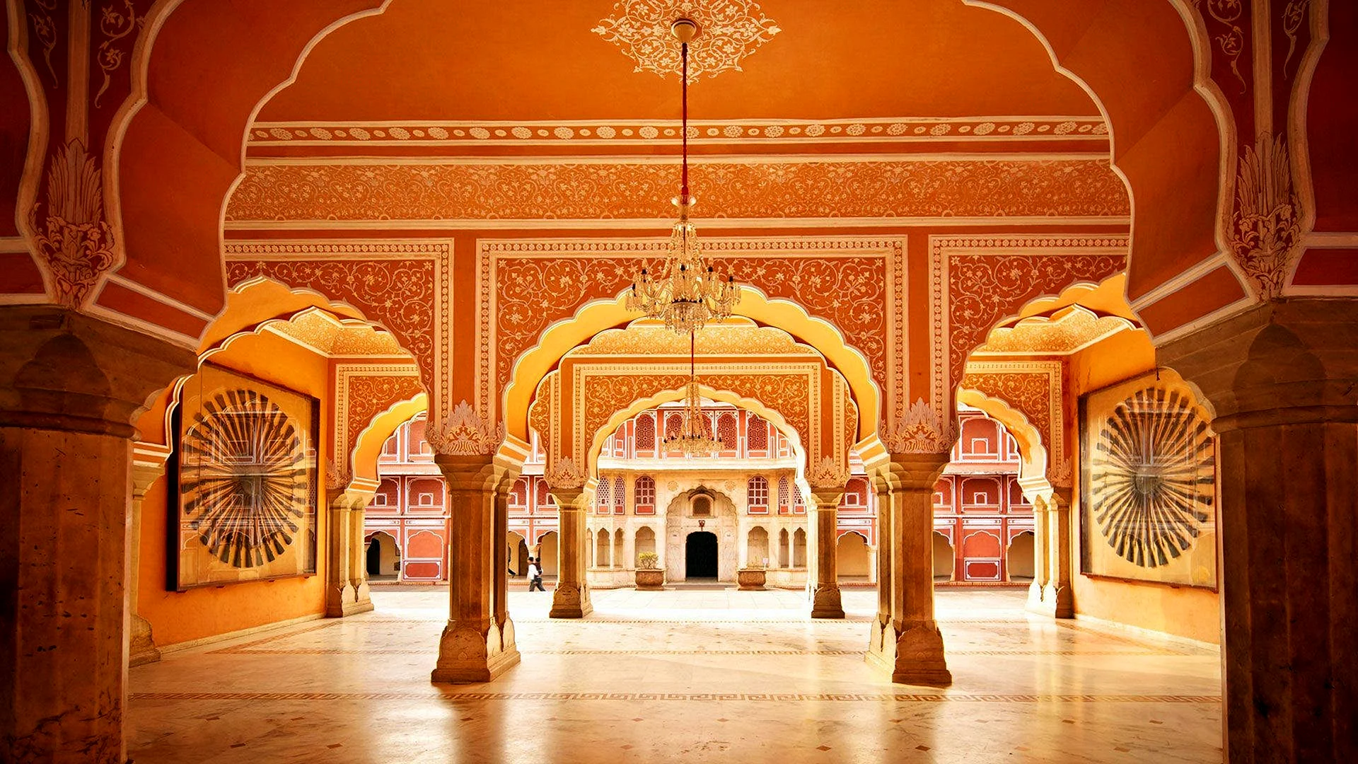 Jaipur Palace Interior Wallpaper