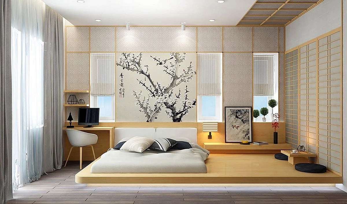 Japanese Interior Design Wallpaper