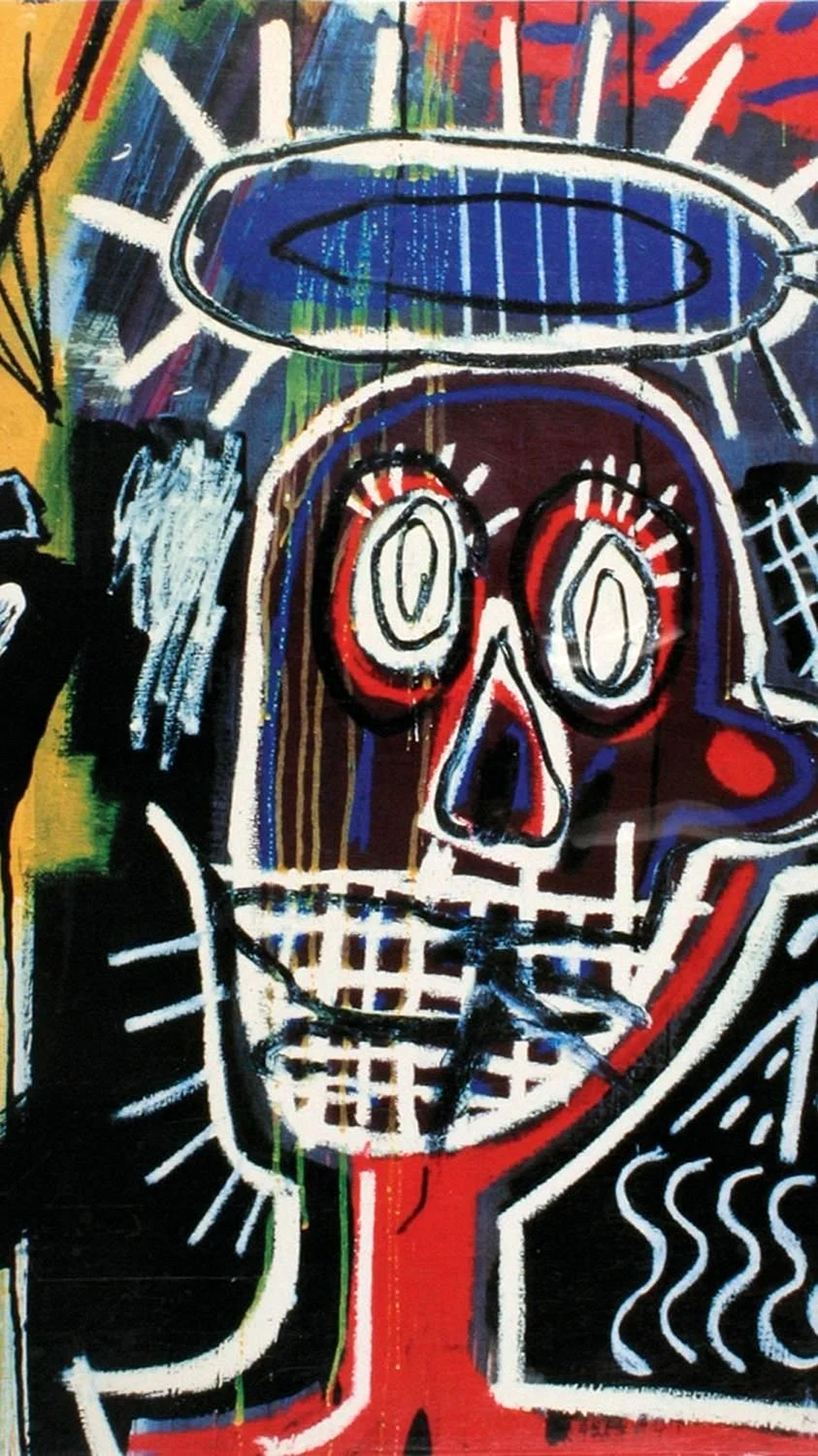 Jean Michel Basquiat Art Graffiti Wallpaper For iPhone
