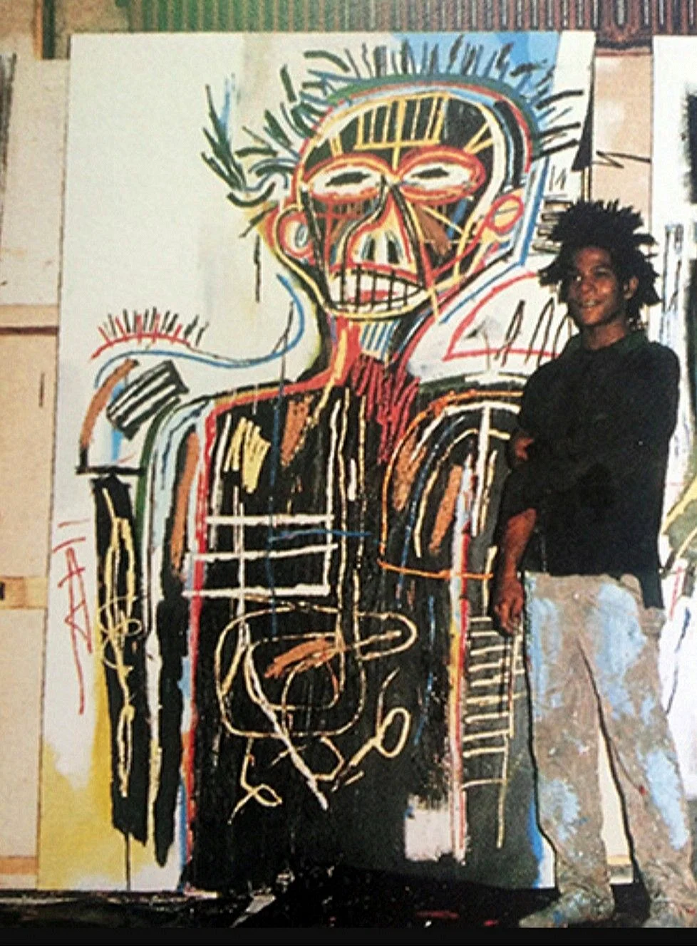 Jean Michel Basquiat Clothing Wallpaper For iPhone
