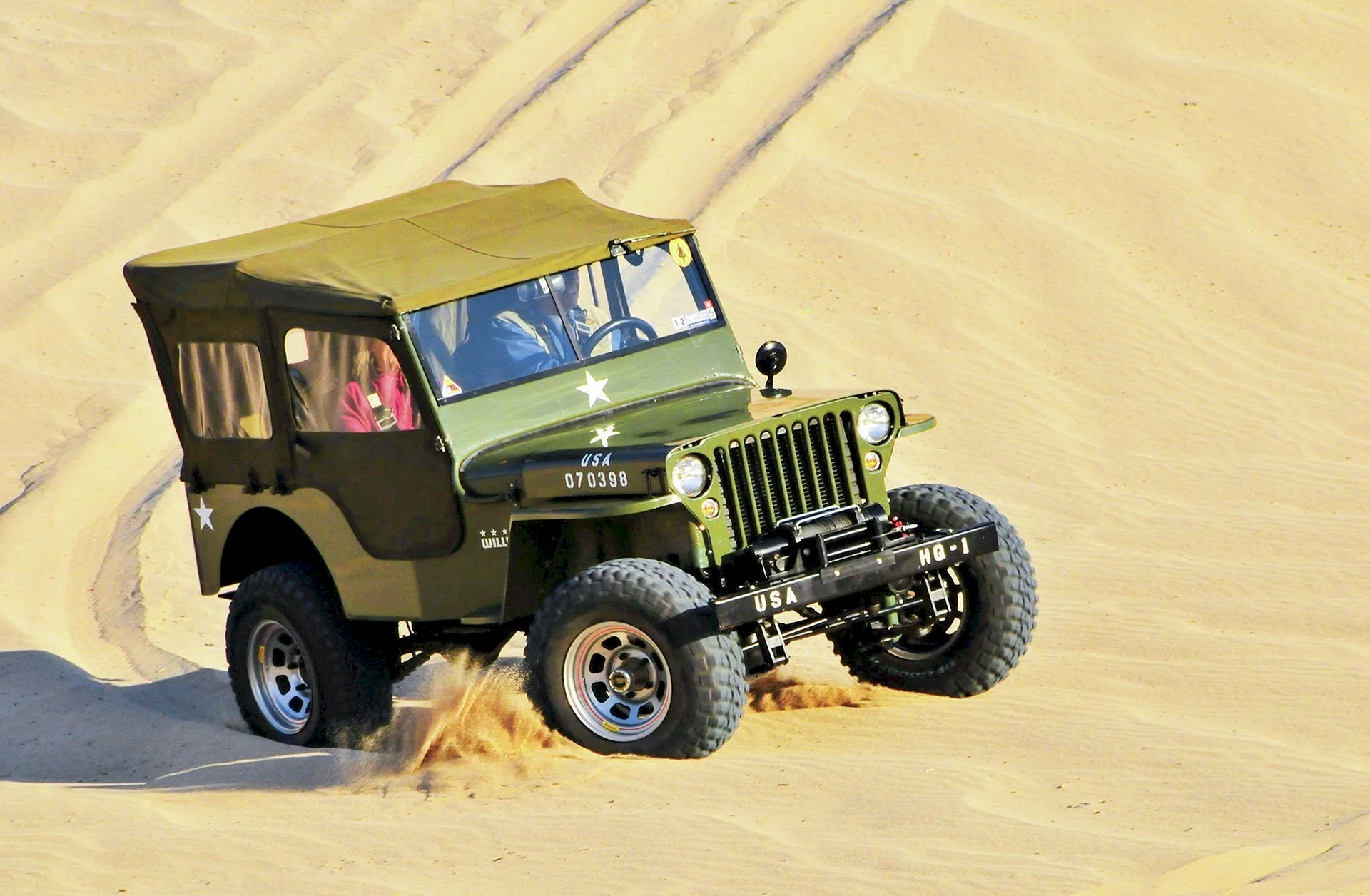 Jeep Willys Off Road Wallpaper